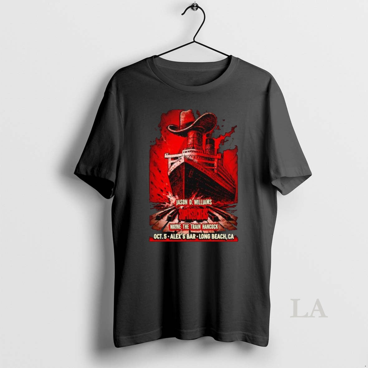 Original Supersuckers Oct 5 2025 Alexs Bar Long Beach Ca Unisex T-shirt, Sweatshirt, Hoodie, Long Sleeve Tee - T-Shirt, Sweatshirt, Hoodie
