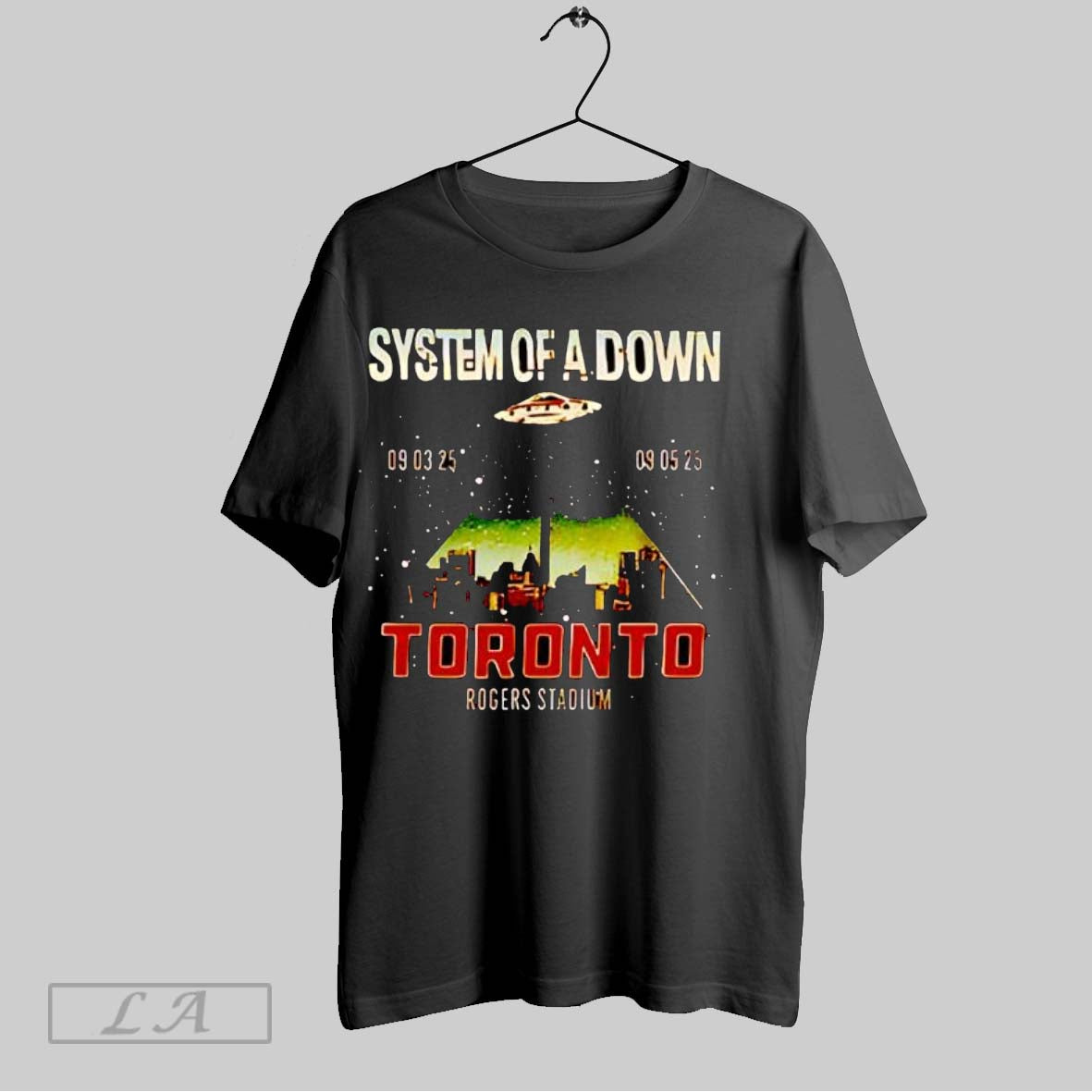 Original System Of A Down North America Tour 2025 At Rogers Stadium Toronto On Unisex T-shirt, Sweatshirt, Hoodie, Long Sleeve Tee - T-Shirt, Sweatshirt, Hoodie