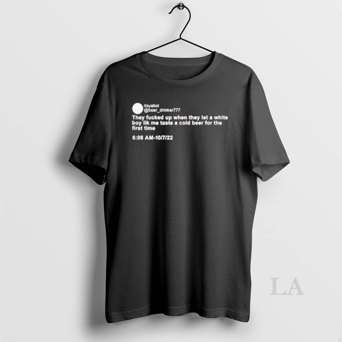 Original Taste A Cold Beer For The First Time On X - T-Shirt, Sweatshirt, Hoodie