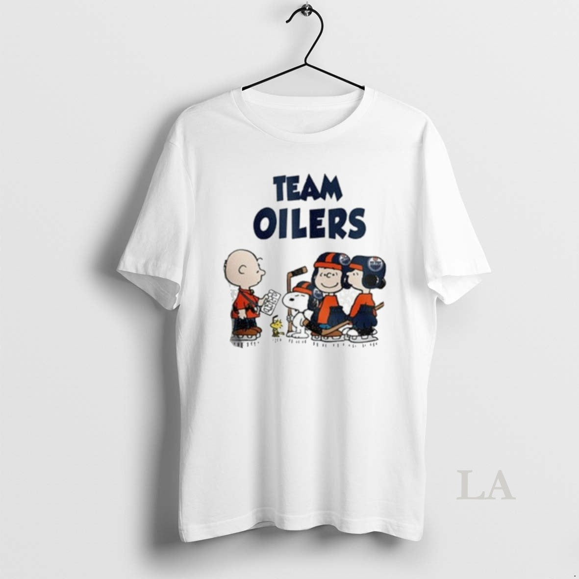 Original Team Edmonton Oilers Peanuts Hockey - T-Shirt, Sweatshirt, Hoodie
