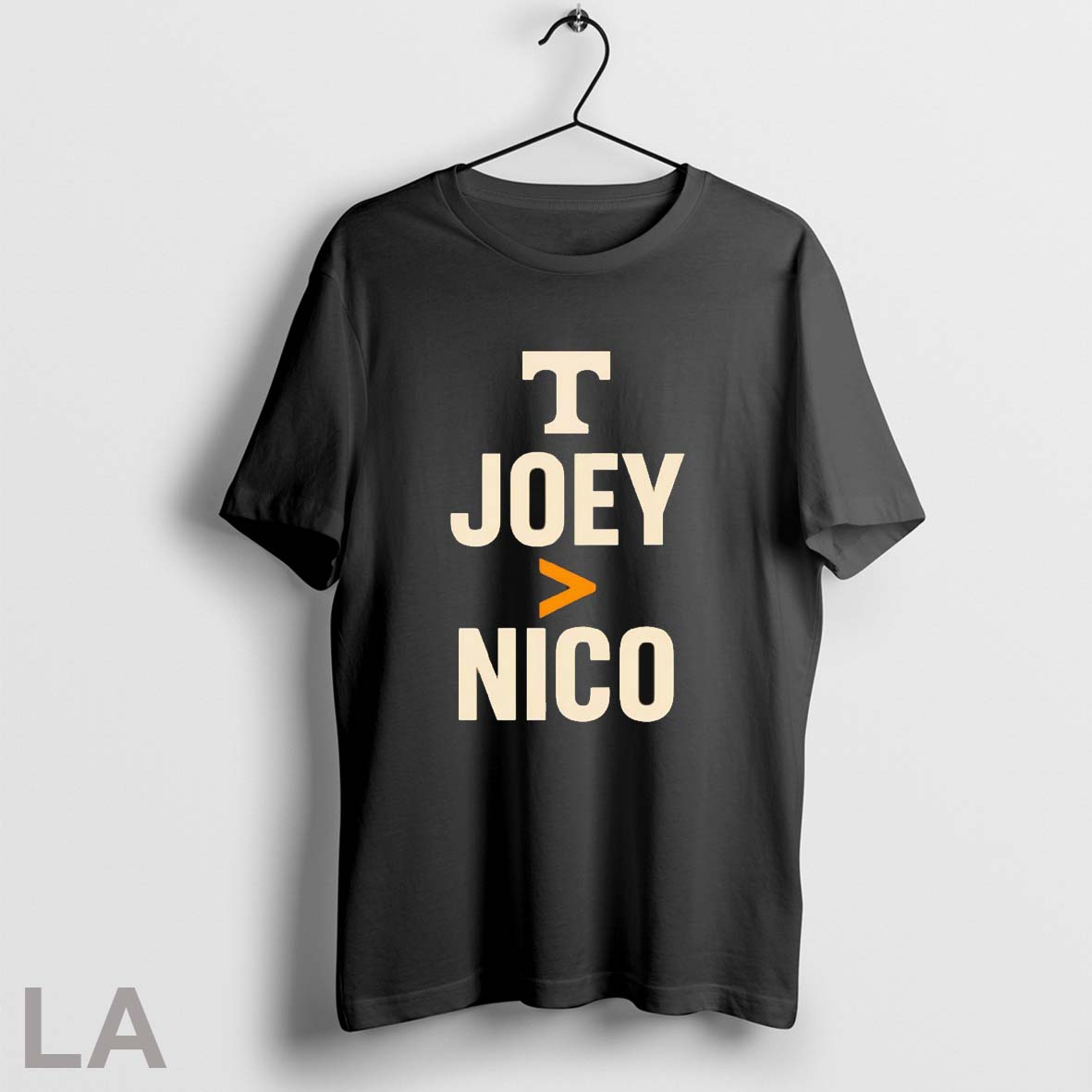 Original Tennessee Volunteers Joey Better Than Nico Unisex T-shirt, Sweatshirt, Hoodie, Long Sleeve Tee - T-Shirt, Sweatshirt, Hoodie