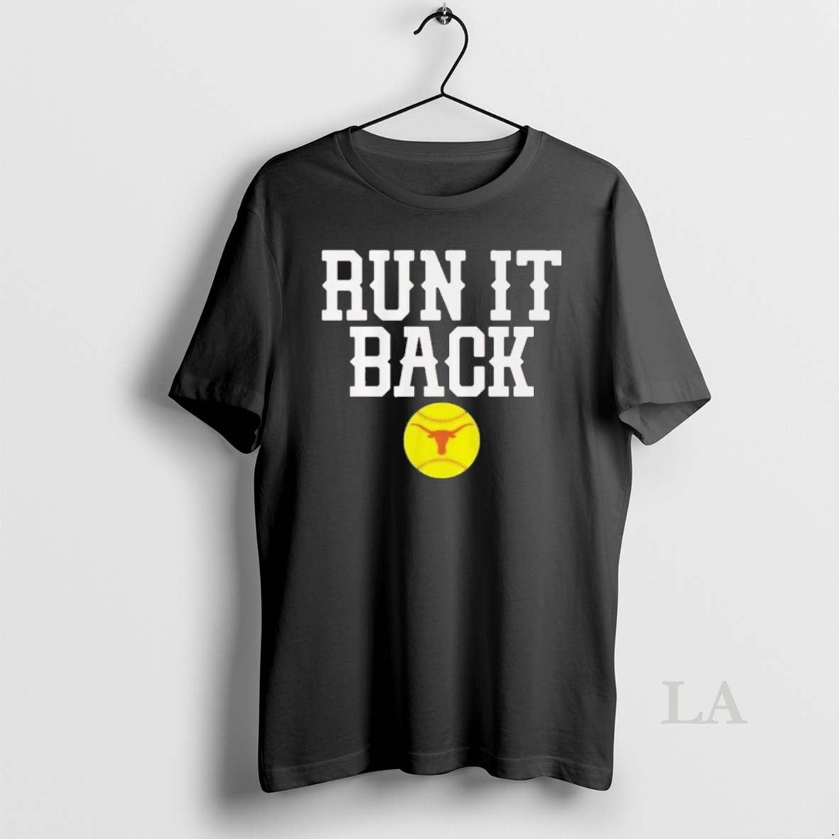 Original Texas Longhorns Run It Back Softball Unisex T-shirt, Sweatshirt, Hoodie, Long Sleeve Tee - T-Shirt, Sweatshirt, Hoodie