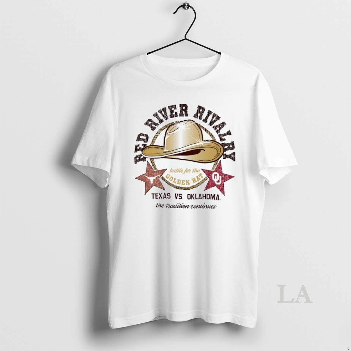 Original Texas Longhorns Vs Oklahoma Sooners Red River Rivalry Battle For The Golden Hat Unisex T-shirt, Sweatshirt, Hoodie, Long Sleeve Tee - T-Shirt, Sweatshirt, Hoodie