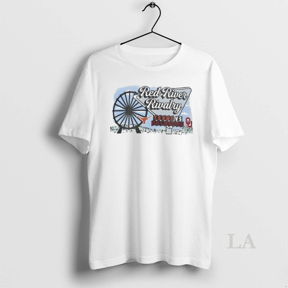 Original Texas Longhorns Vs Oklahoma Sooners River Rivalry Unisex T-shirt, Sweatshirt, Hoodie, Long Sleeve Tee - T-Shirt, Sweatshirt, Hoodie