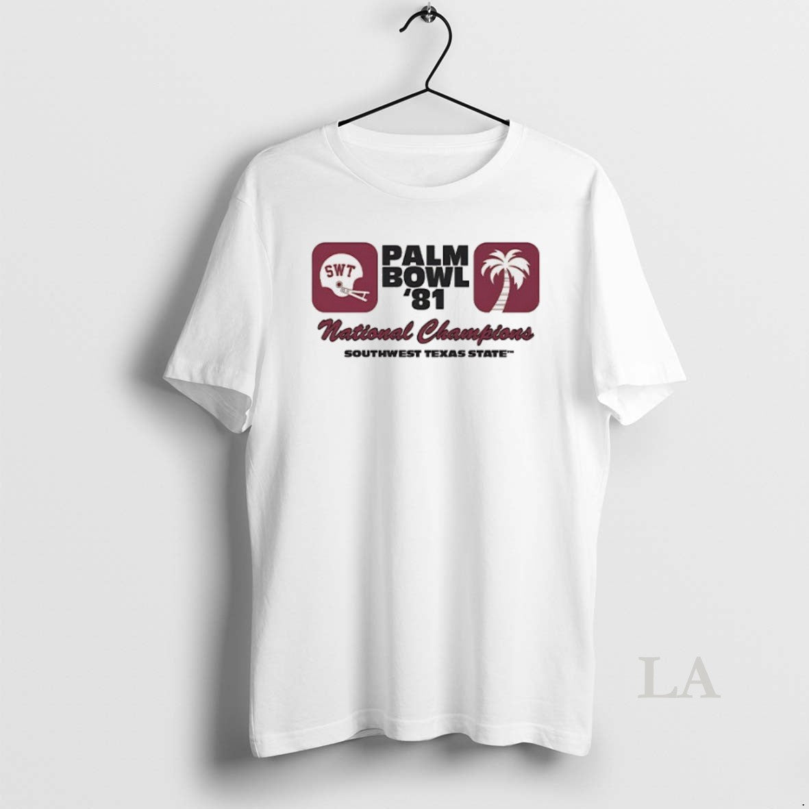 Original Texas State Bobcats Palm Bowl 1981 National Championship Unisex T-shirt, Sweatshirt, Hoodie, Long Sleeve Tee - T-Shirt, Sweatshirt, Hoodie