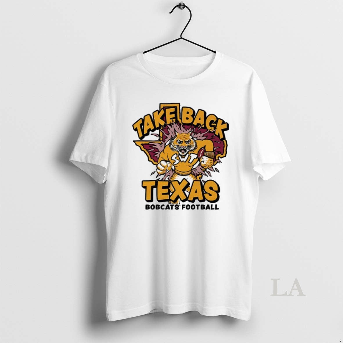 Original Texas State Bobcats Football Take Back Texas Unisex T-shirt, Sweatshirt, Hoodie, Long Sleeve Tee - T-Shirt, Sweatshirt, Hoodie