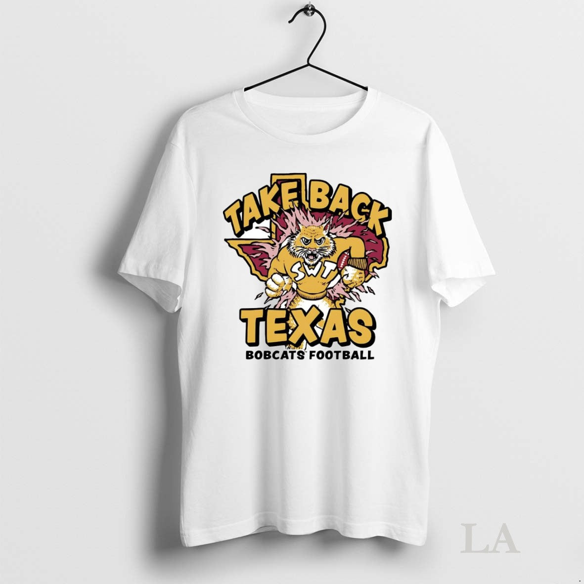 Original Texas State Bobcats Take Back Texas Unisex T-shirt, Sweatshirt, Hoodie, Long Sleeve Tee - T-Shirt, Sweatshirt, Hoodie