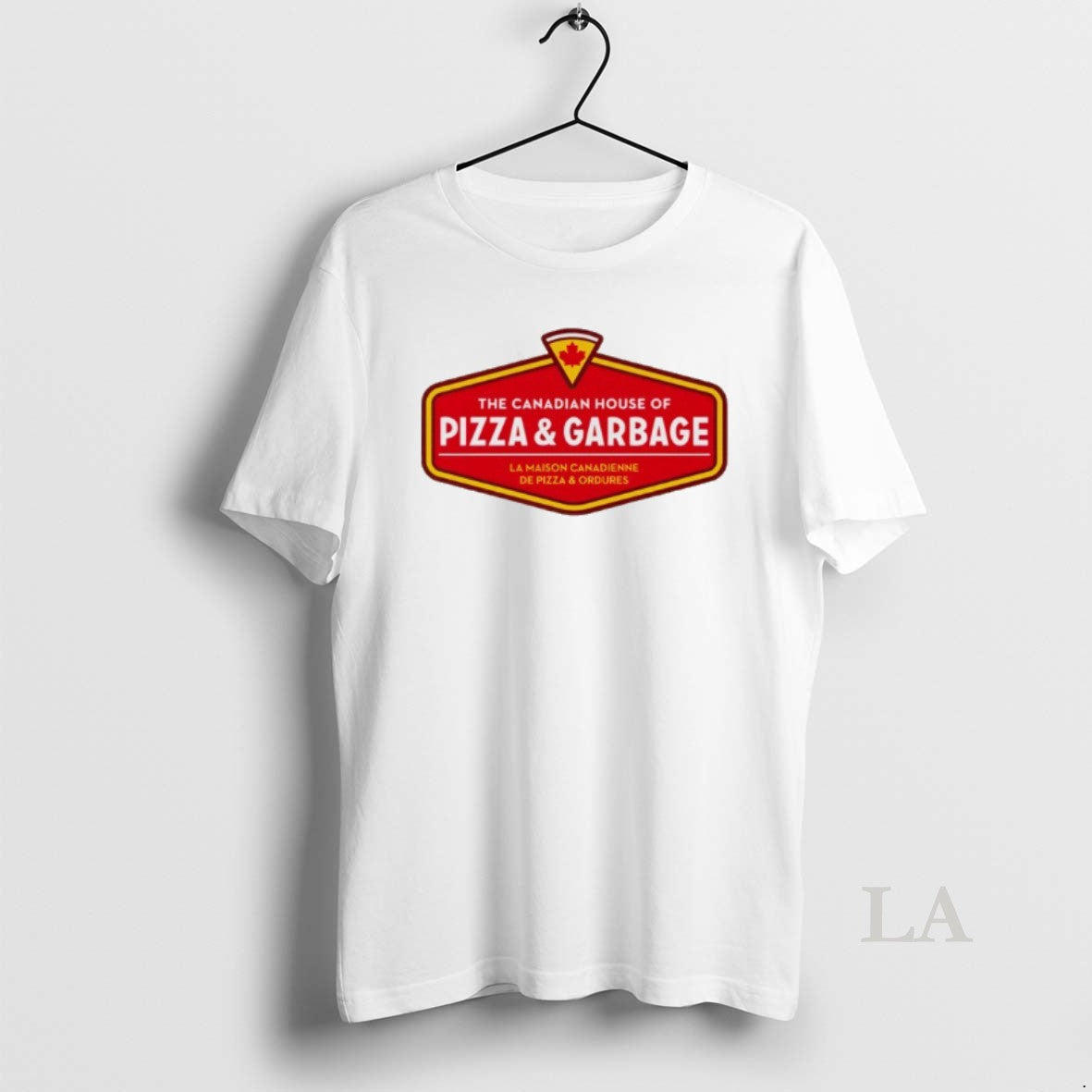 Original The Canadian House Of Pizza And Garbage Logo Unisex T-shirt, Sweatshirt, Hoodie, Long Sleeve Tee - T-Shirt, Sweatshirt, Hoodie