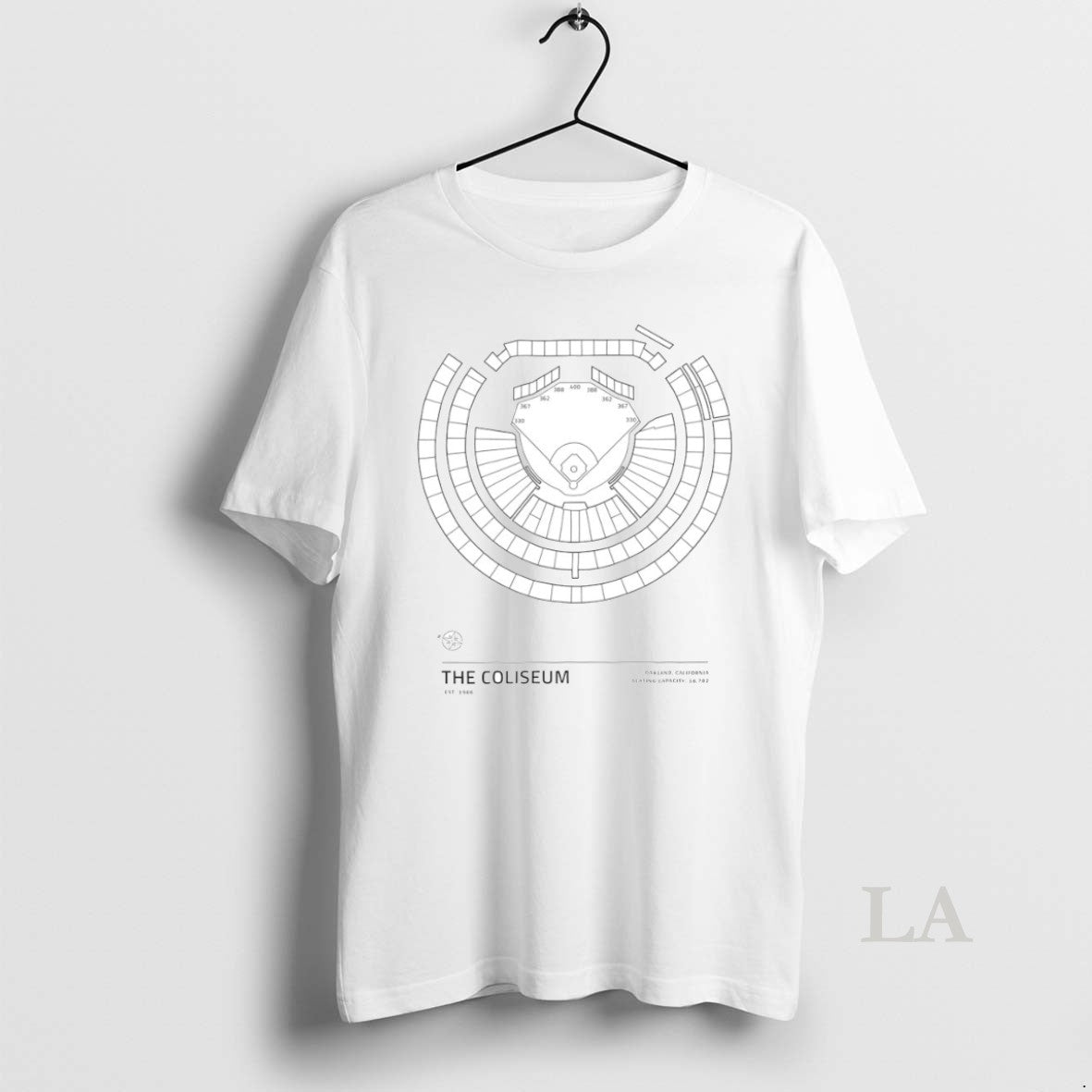 Original The Coliseum Oakland California Stadium Circle - T-Shirt, Sweatshirt, Hoodie