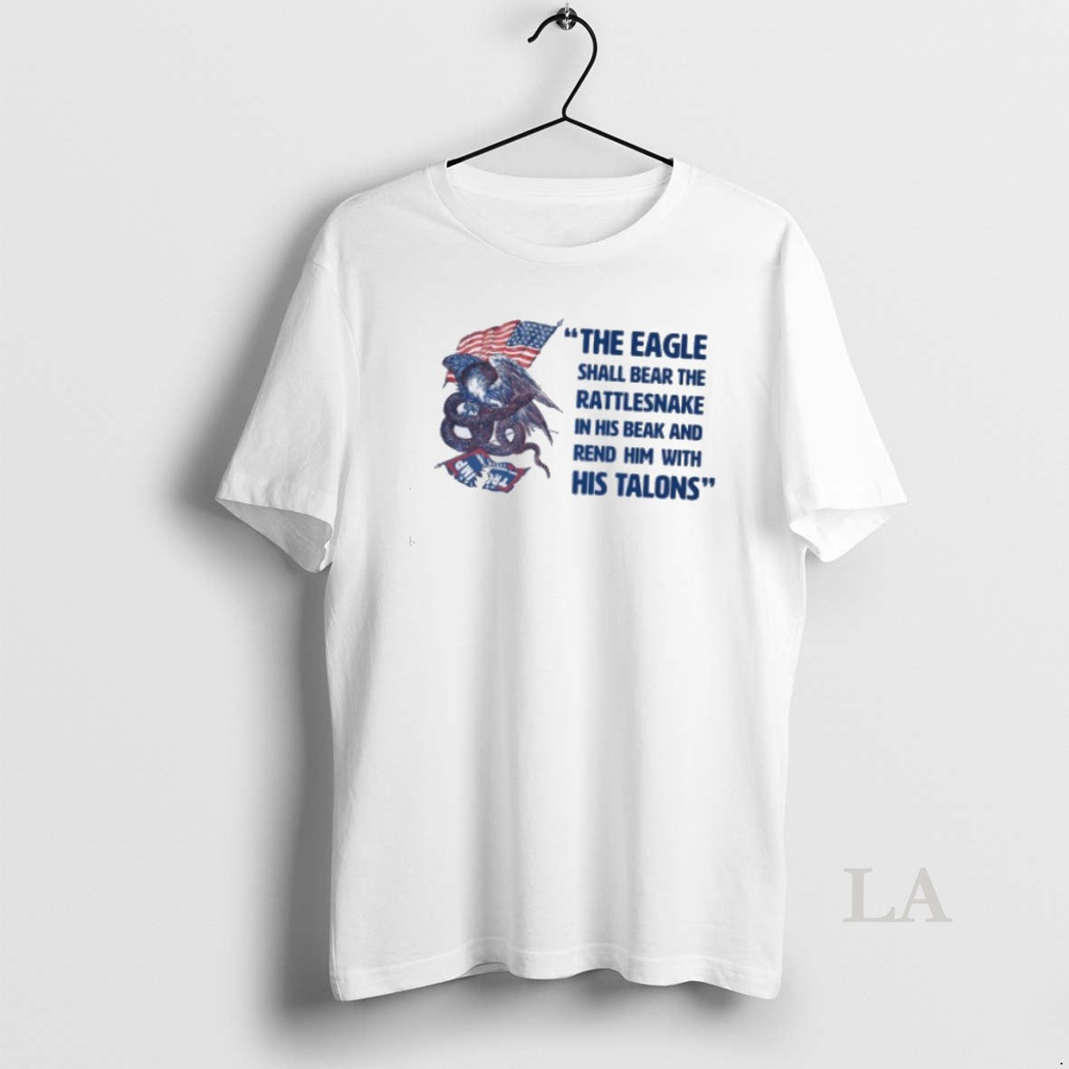Original The Eagle Shall Bear Rattlesnake In His Beak - Adult & Kids T-Shirts, Sweatshirts & Hoodies apparel design preview 1