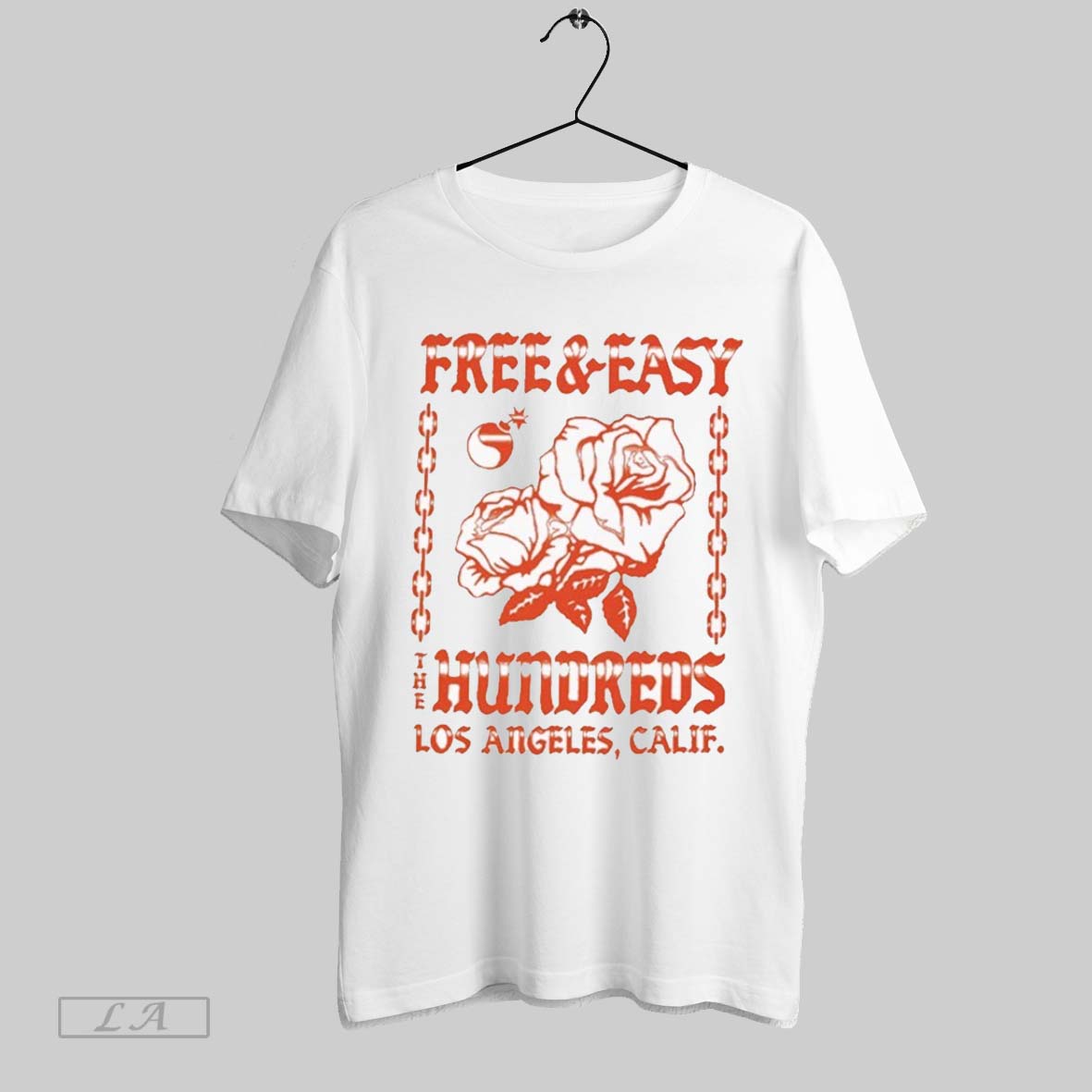 Original The Hundreds Los Angeles Calif Foree And Easy Rose Unisex T-shirt, Sweatshirt, Hoodie, Long Sleeve Tee - T-Shirt, Sweatshirt, Hoodie