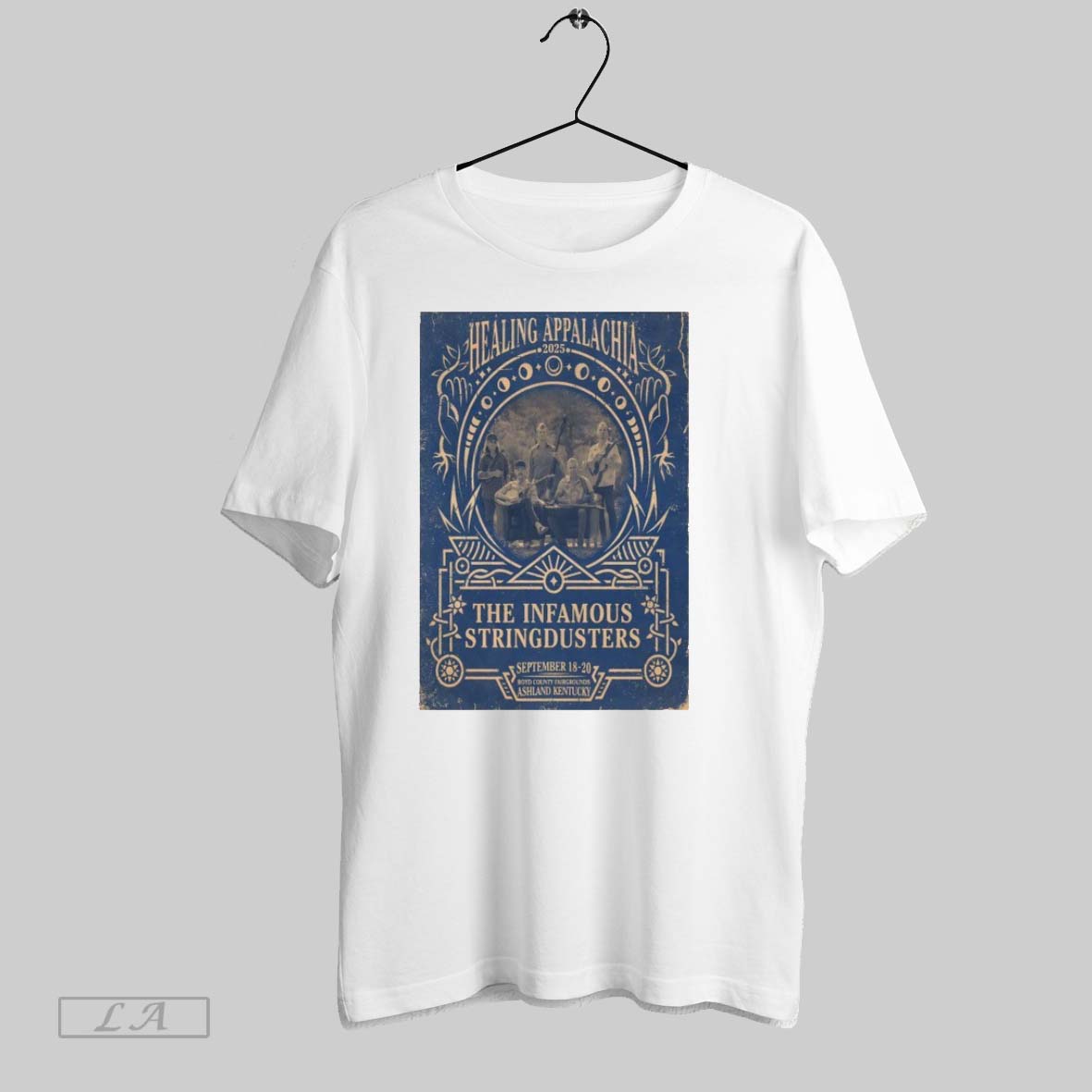 Original The Infamous Stringdusters Ashland Kentucky Sept 18 20 2025 Unisex T-shirt, Sweatshirt, Hoodie, Long Sleeve Tee - T-Shirt, Sweatshirt, Hoodie
