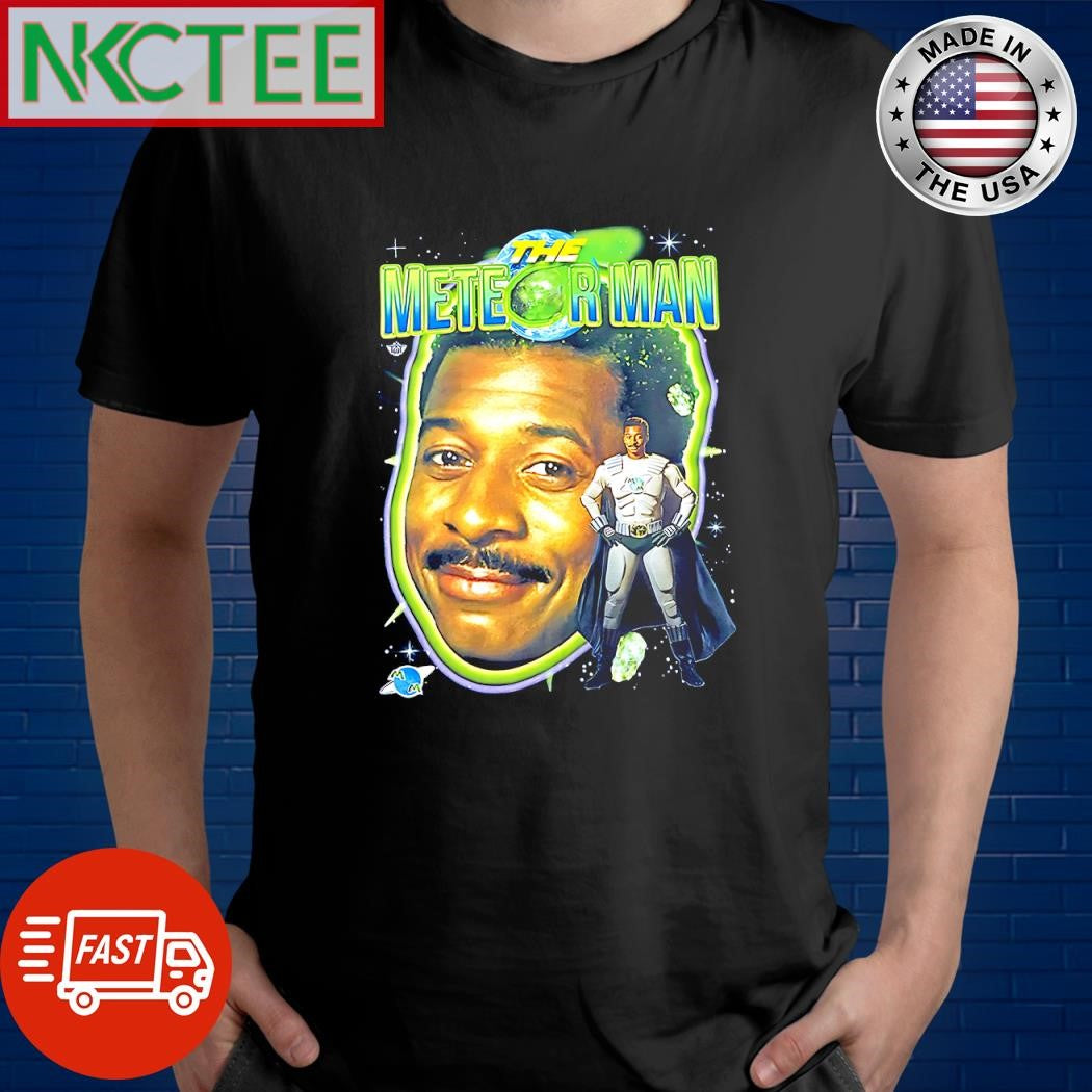 Original The Meteor Man head shirt Unisex T-shirt, Sweatshirt, Hoodie, Long Sleeve Tee - T-Shirt, Sweatshirt, Hoodie