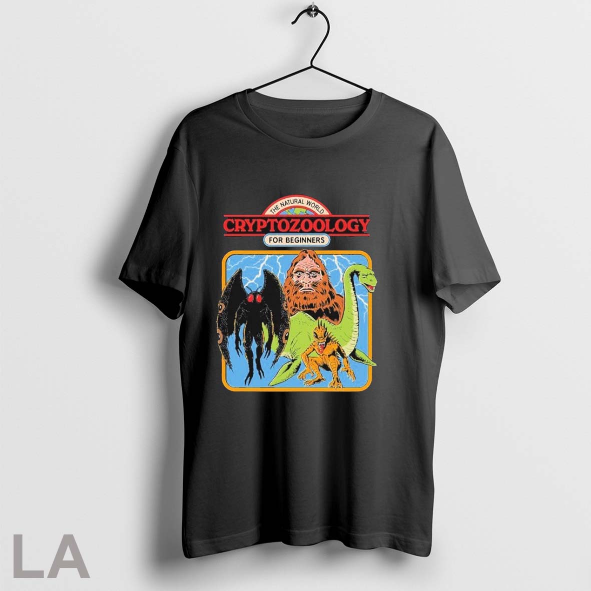 Original The Natural World Cryptozoology For Beginners Unisex T-shirt, Sweatshirt, Hoodie, Long Sleeve Tee - T-Shirt, Sweatshirt, Hoodie