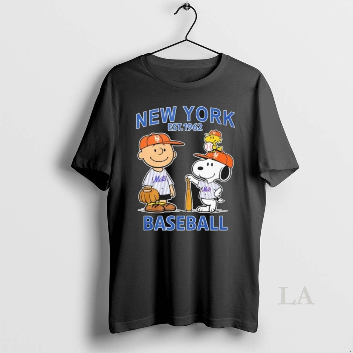 Original The Peanuts Characters X New York Mets Est 1962 Unisex T-shirt, Sweatshirt, Hoodie, Long Sleeve Tee - T-Shirt, Sweatshirt, Hoodie
