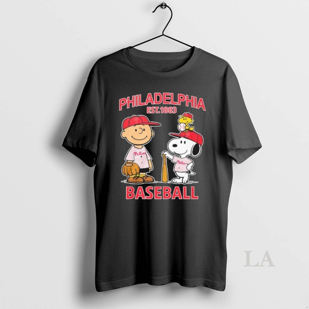 Original The Peanuts Characters X Philadelphia Phillies Est 1883 Unisex T-shirt, Sweatshirt, Hoodie, Long Sleeve Tee - T-Shirt, Sweatshirt, Hoodie