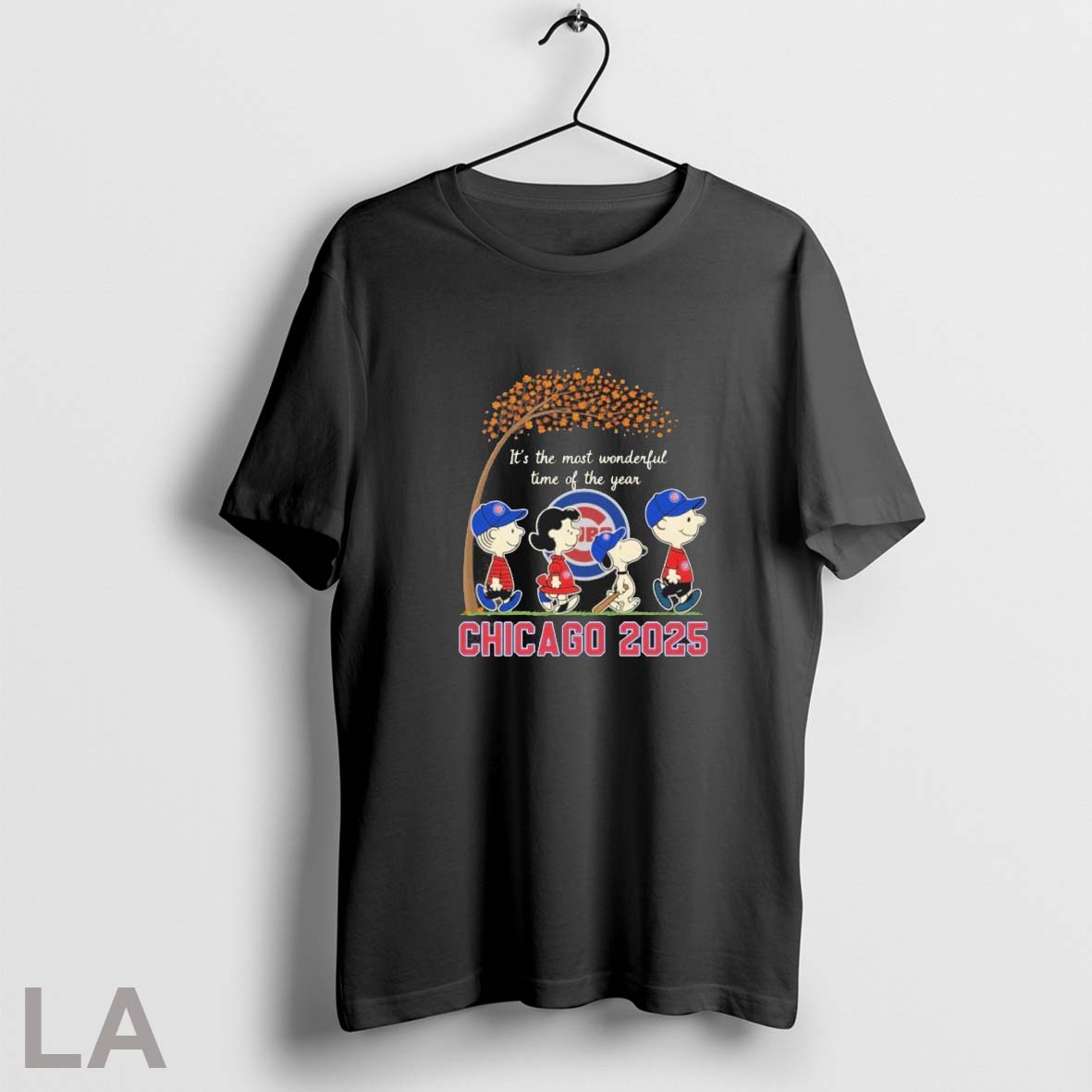 Original The Peanuts Walking X Chicago Cubs Its The Most Wonderful Time Of The Year Unisex T-shirt, Sweatshirt, Hoodie, Long Sleeve Tee - T-Shirt, Sweatshirt, Hoodie