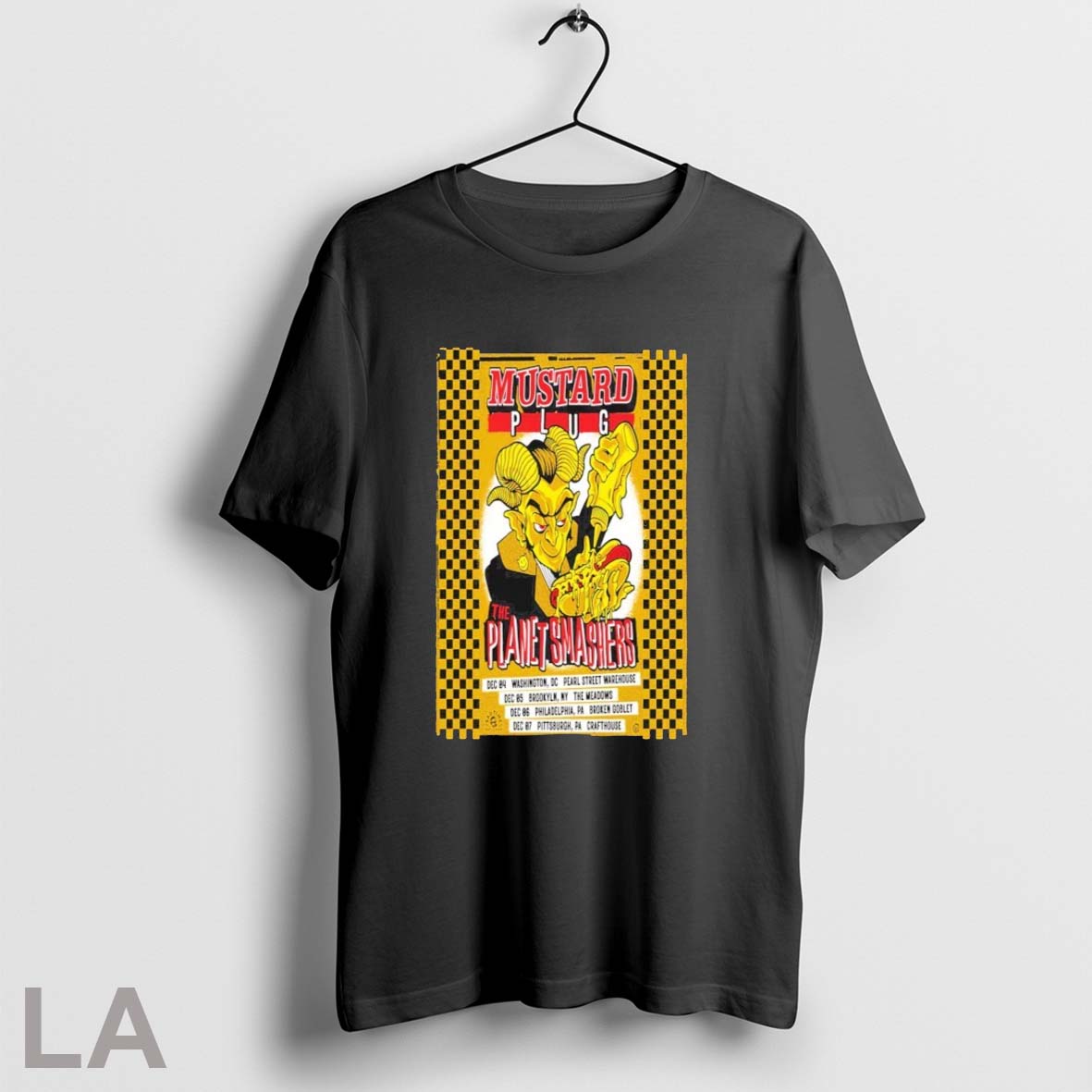 Original The Planet Smashers Mustard Plug Concert 2025 Tour Unisex T-shirt, Sweatshirt, Hoodie, Long Sleeve Tee - T-Shirt, Sweatshirt, Hoodie