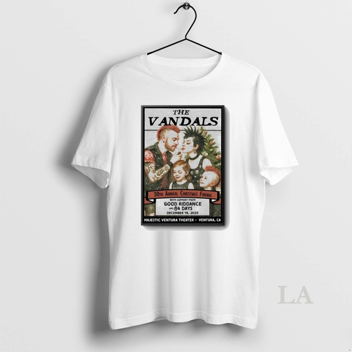Original The Vandals December 19 2025 Majestic Ventura Theater In Ventura Ca - T-Shirt, Sweatshirt, Hoodie