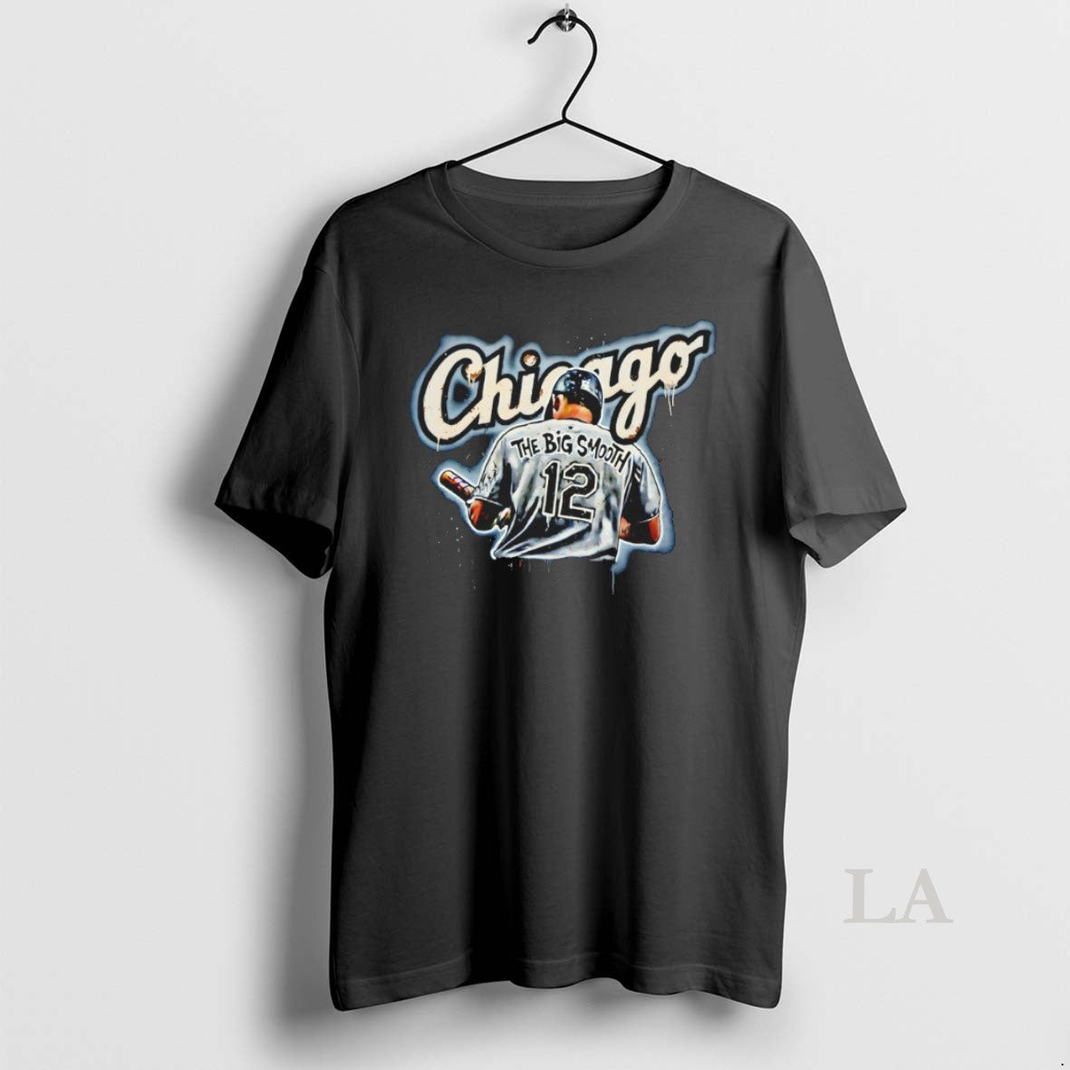 Original The Big Smooth 12 Chicago White Sox Baseball Player Unisex T-shirt, Sweatshirt, Hoodie, Long Sleeve Tee - T-Shirt, Sweatshirt, Hoodie