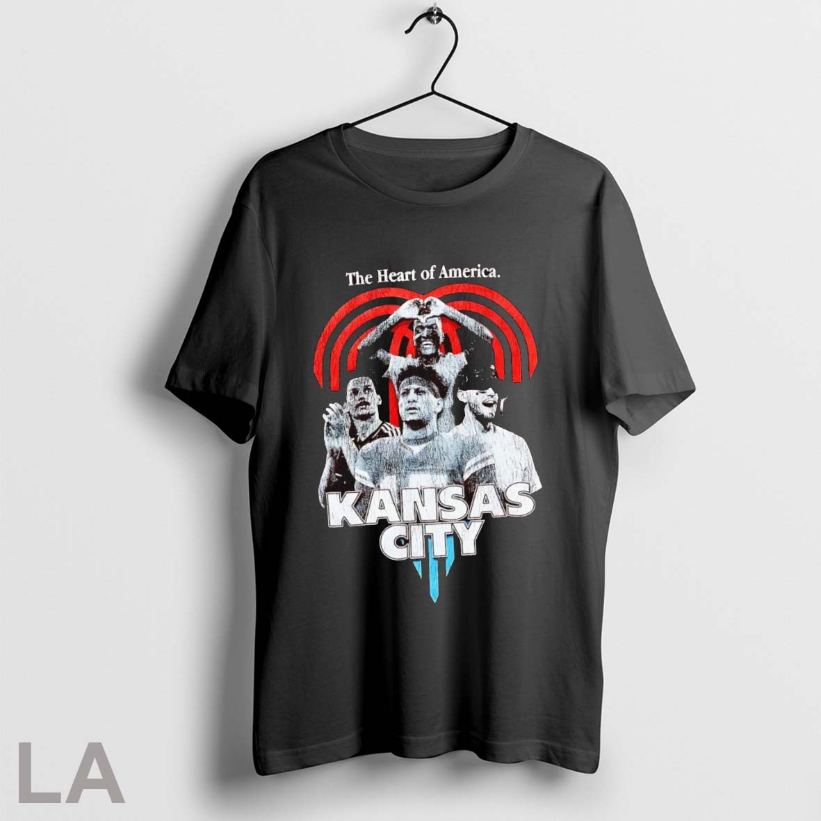 Original The Heart Of America Kansas City Unisex T-shirt, Sweatshirt, Hoodie, Long Sleeve Tee - T-Shirt, Sweatshirt, Hoodie