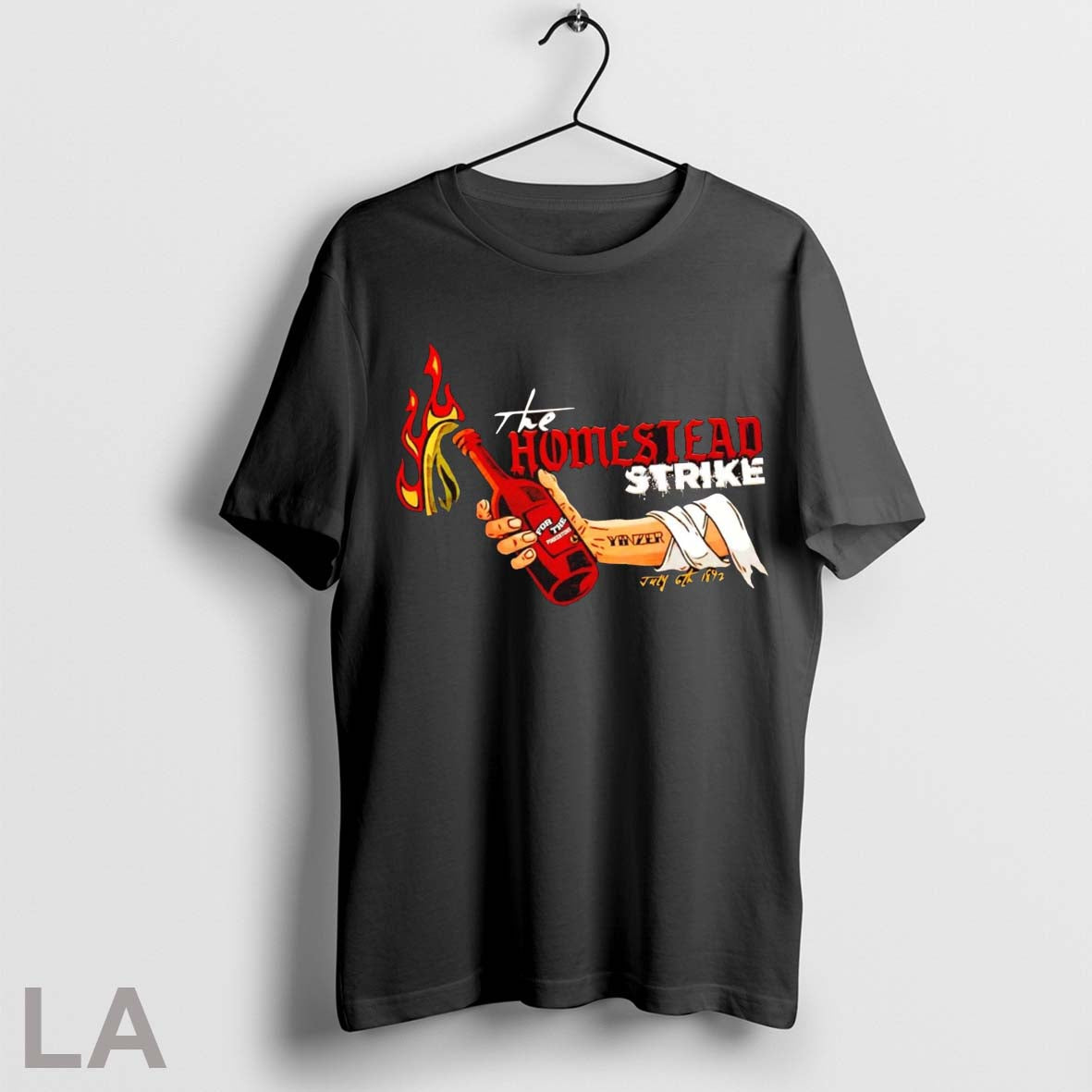 Original The Homestead Strike For The Pinkertons Unisex T-shirt, Sweatshirt, Hoodie, Long Sleeve Tee - T-Shirt, Sweatshirt, Hoodie