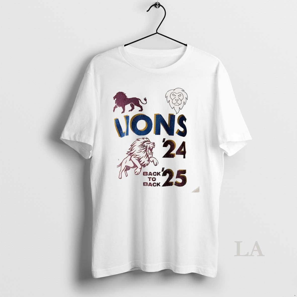 Original The Pride Of Brisbane Lions Back To Back 2024 2025 Unisex T-shirt, Sweatshirt, Hoodie, Long Sleeve Tee - T-Shirt, Sweatshirt, Hoodie