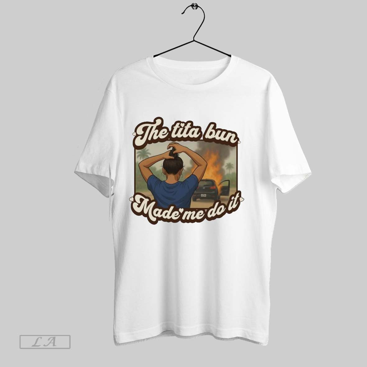 Original The Tita Bun Made Me Do It Unisex T-shirt, Sweatshirt, Hoodie, Long Sleeve Tee - T-Shirt, Sweatshirt, Hoodie