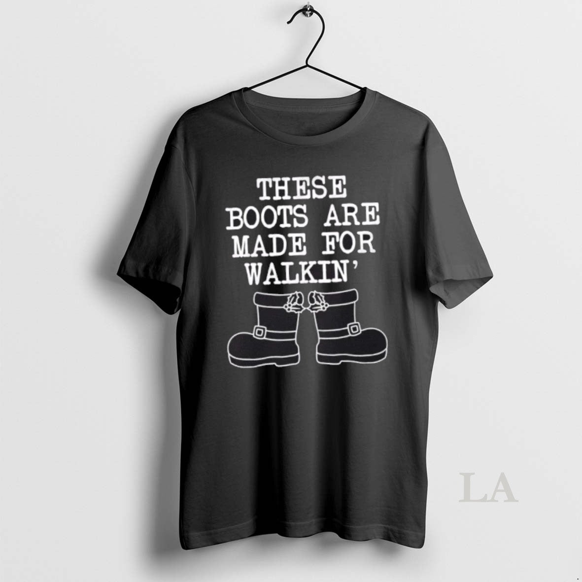 Original These Boots Are Made For Walkin Christmas - T-Shirt, Sweatshirt, Hoodie