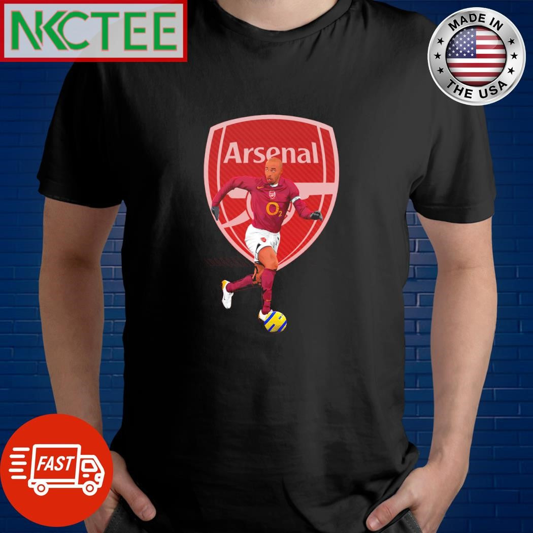 Original Thierry Henry Arsenal shirt Unisex T-shirt, Sweatshirt, Hoodie, Long Sleeve Tee - T-Shirt, Sweatshirt, Hoodie