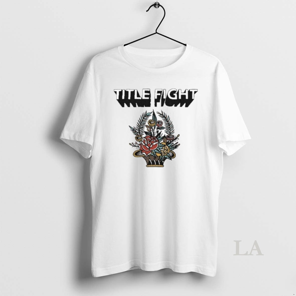 Original Title Fight Flowers - T-Shirt, Sweatshirt, Hoodie
