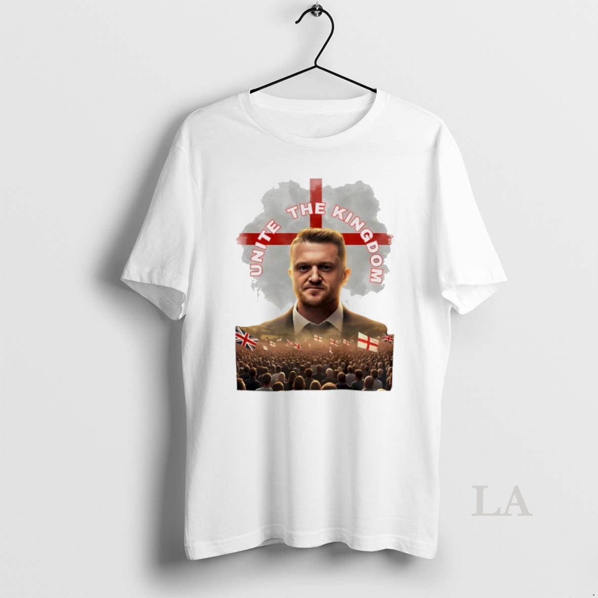 Original Tommy Robinson Unite The Kingdom Graphic Unisex T-shirt, Sweatshirt, Hoodie, Long Sleeve Tee - T-Shirt, Sweatshirt, Hoodie