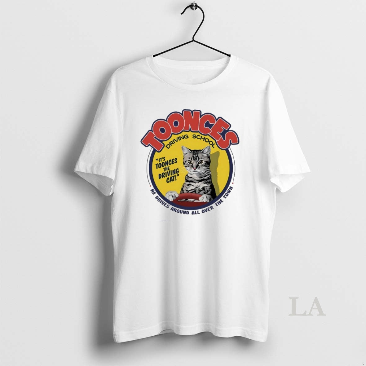 Original Toonces Driving School He Drives Around All Over The Town Cat Unisex T-shirt, Sweatshirt, Hoodie, Long Sleeve Tee - T-Shirt, Sweatshirt, Hoodie