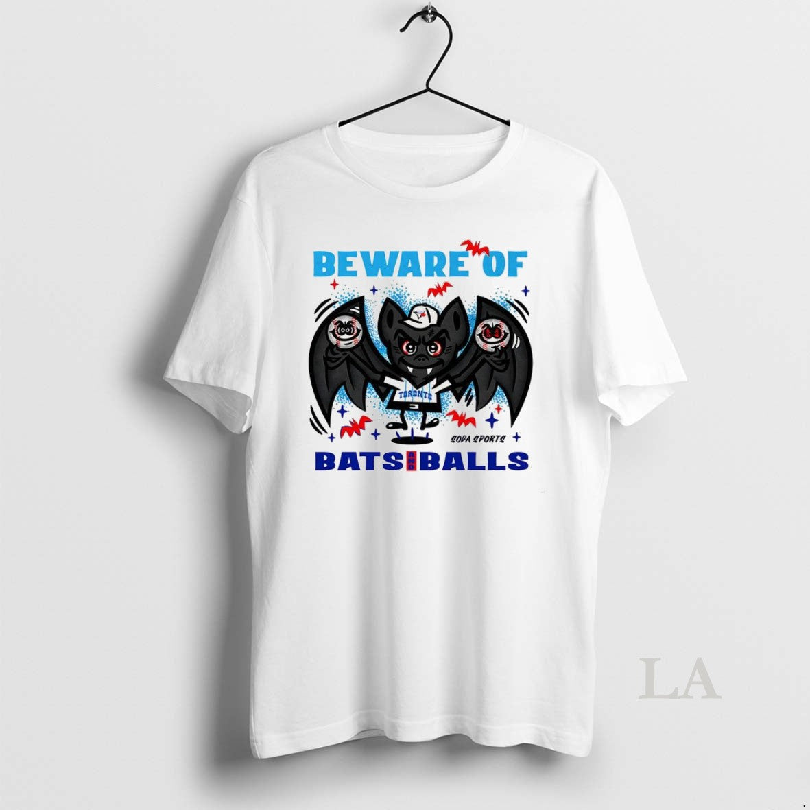 Original Toronto Blue Jays Baseball Beware Of Bats And Balls Halloween Unisex T-shirt, Sweatshirt, Hoodie, Long Sleeve Tee - T-Shirt, Sweatshirt, Hoodie