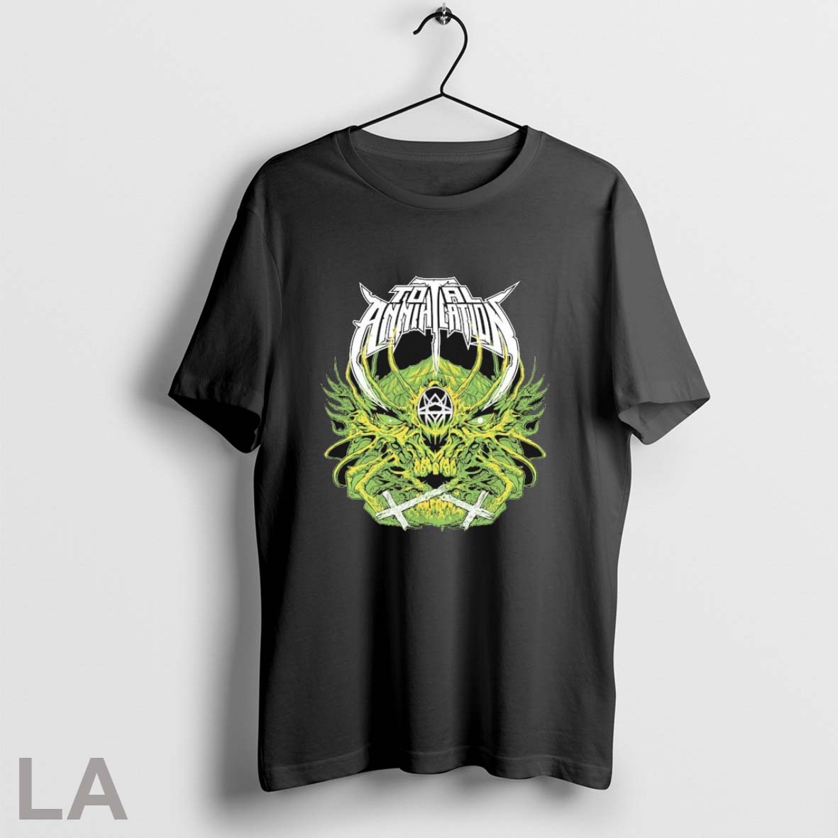 Original Total Annihilation Green Skull Unisex T-shirt, Sweatshirt, Hoodie, Long Sleeve Tee - T-Shirt, Sweatshirt, Hoodie