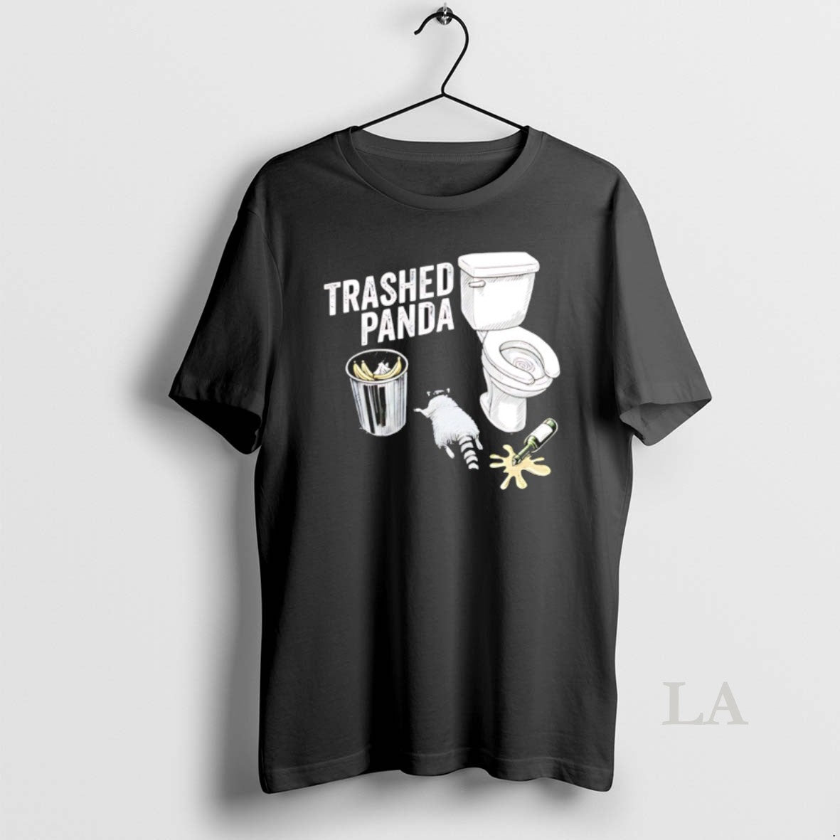 Original Trashed Panda Drunk Raccoon Funny - T-Shirt, Sweatshirt, Hoodie