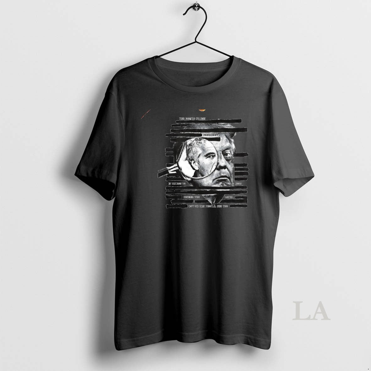 Original Trump The United States President Is Trying To Hide Behind The Lines But We - T-Shirt, Sweatshirt, Hoodie