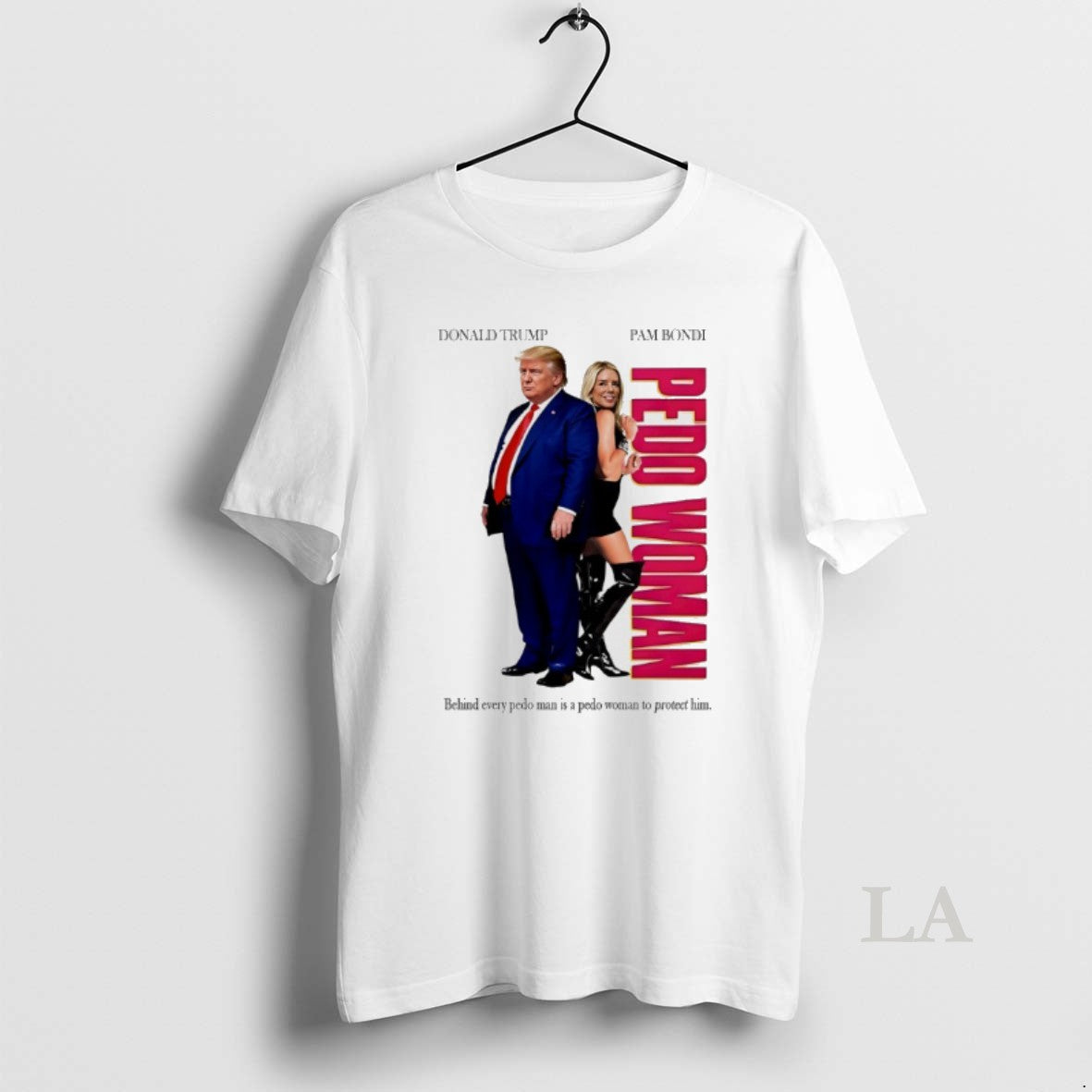 Original Trump And Pam Bondi Pedo Woman Unisex T-shirt, Sweatshirt, Hoodie, Long Sleeve Tee - T-Shirt, Sweatshirt, Hoodie