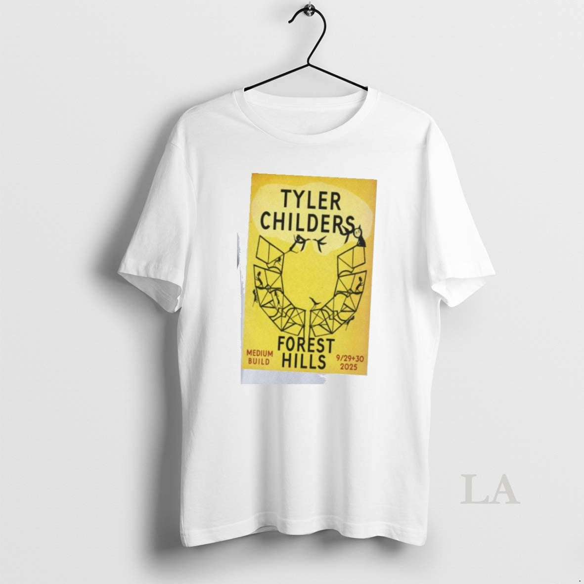 Original Tyler Childers Two Night Forest Hills Live 2025 Unisex T-shirt, Sweatshirt, Hoodie, Long Sleeve Tee - T-Shirt, Sweatshirt, Hoodie