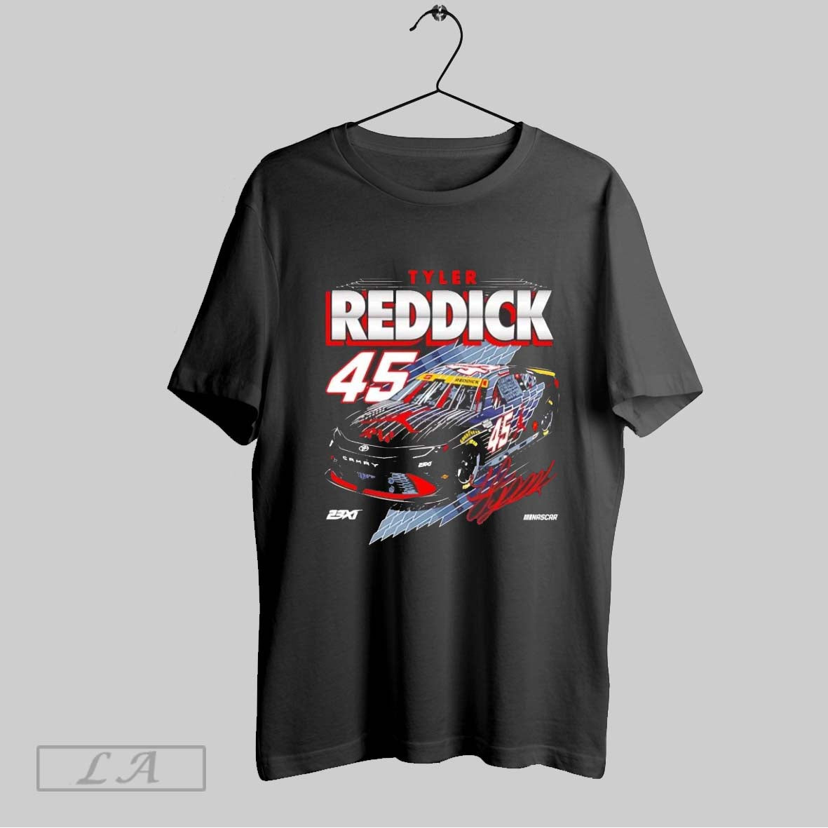 Original Tyler Reddick 23xi Racing Signature Ladies Unisex T-shirt, Sweatshirt, Hoodie, Long Sleeve Tee - T-Shirt, Sweatshirt, Hoodie