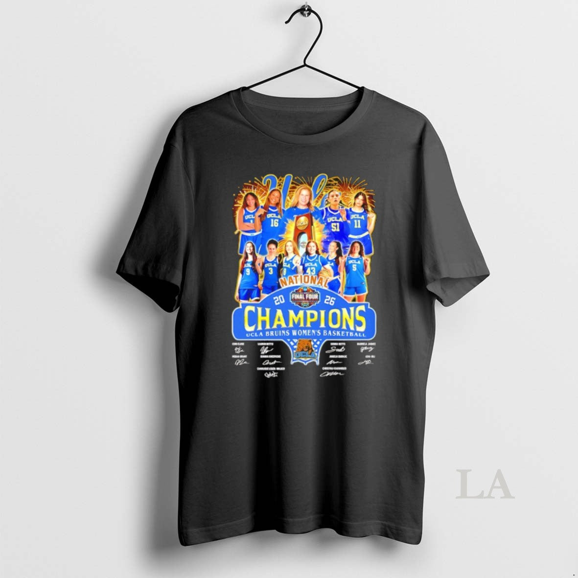 Original Ucla Bruins 2026 Womens Basketball National Champions Signatures Unisex T-shirt, Sweatshirt, Hoodie, Long Sleeve Tee - T-Shirt, Sweatshirt, Hoodie