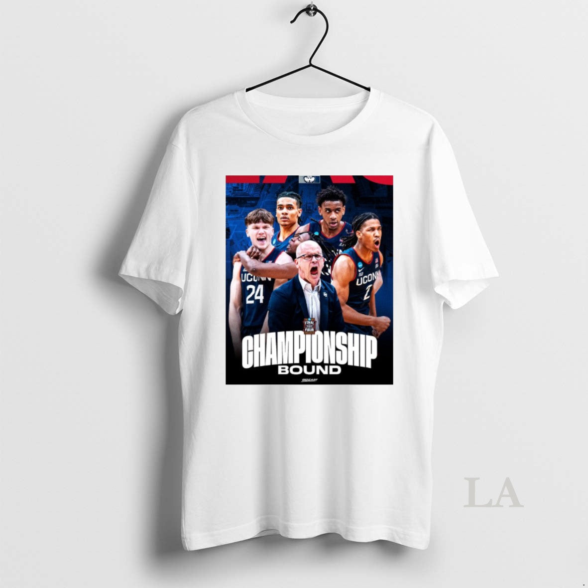 Original Uconn Huskies Mens Basketball Championship Bound 2026 Ncaa Final Four In Indianapolis - T-Shirt, Sweatshirt, Hoodie