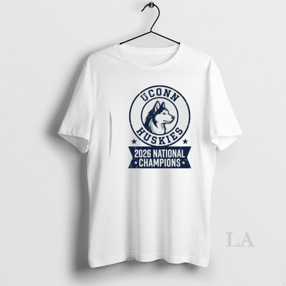 Original Uconn Huskies 2026 National Champions Logo Unisex T-shirt, Sweatshirt, Hoodie, Long Sleeve Tee - T-Shirt, Sweatshirt, Hoodie