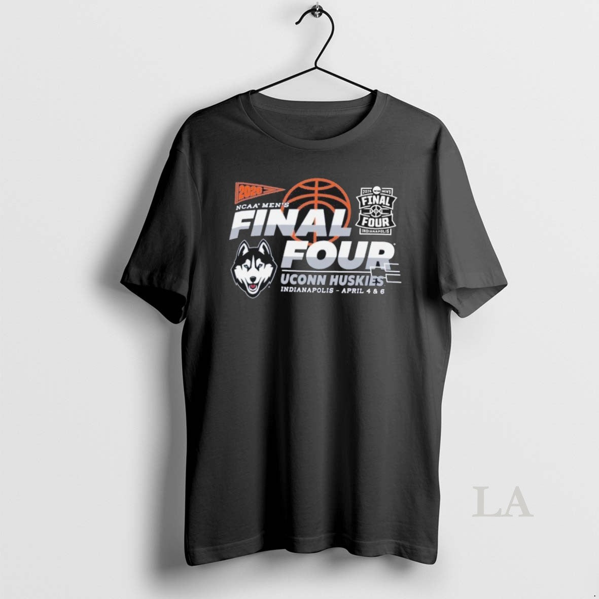 Original Uconn Huskies Mens Final Four 2026 Indianapolis April 4 6 Unisex T-shirt, Sweatshirt, Hoodie, Long Sleeve Tee - T-Shirt, Sweatshirt, Hoodie