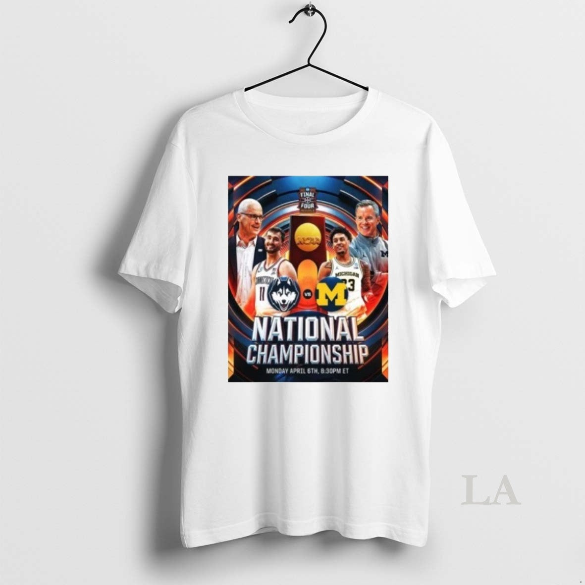 Original Uconn Huskies Vs Michigan Wolverines Mens Basketball 2026 Ncaa National Championship - T-Shirt, Sweatshirt, Hoodie