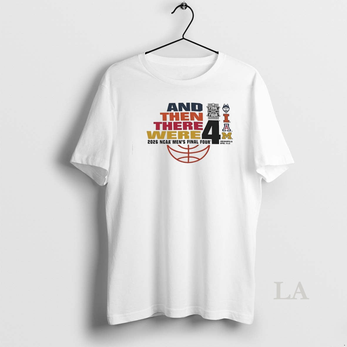 Original Uconn Vs Illinois And Arizona Vs Michigan 2026 Ncaa Mens Final Four Matchup Unisex T-shirt, Sweatshirt, Hoodie, Long Sleeve Tee - T-Shirt, Sweatshirt, Hoodie