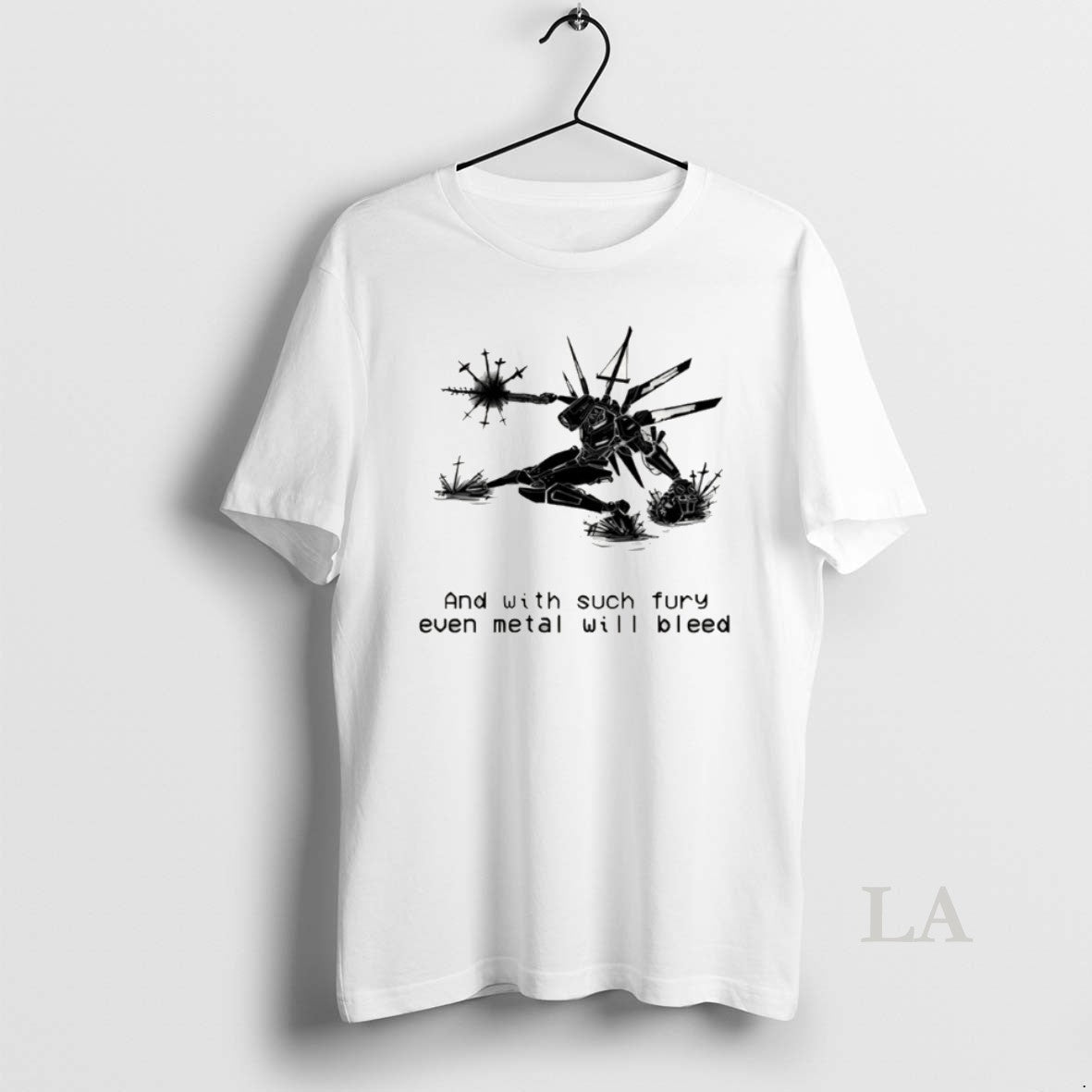 Original Ultrakill And With Such Fury Even Metal Will Bleed Unisex T-shirt, Sweatshirt, Hoodie, Long Sleeve Tee - T-Shirt, Sweatshirt, Hoodie