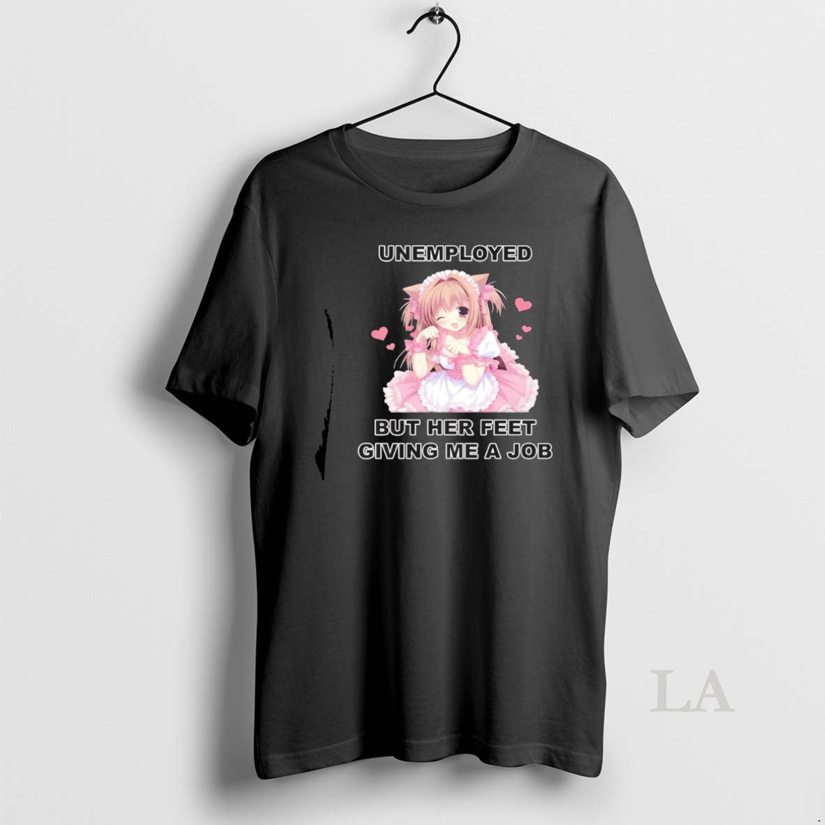 Original Unemployed But Her Feet Giving Me A Job Unisex T-shirt, Sweatshirt, Hoodie, Long Sleeve Tee - T-Shirt, Sweatshirt, Hoodie