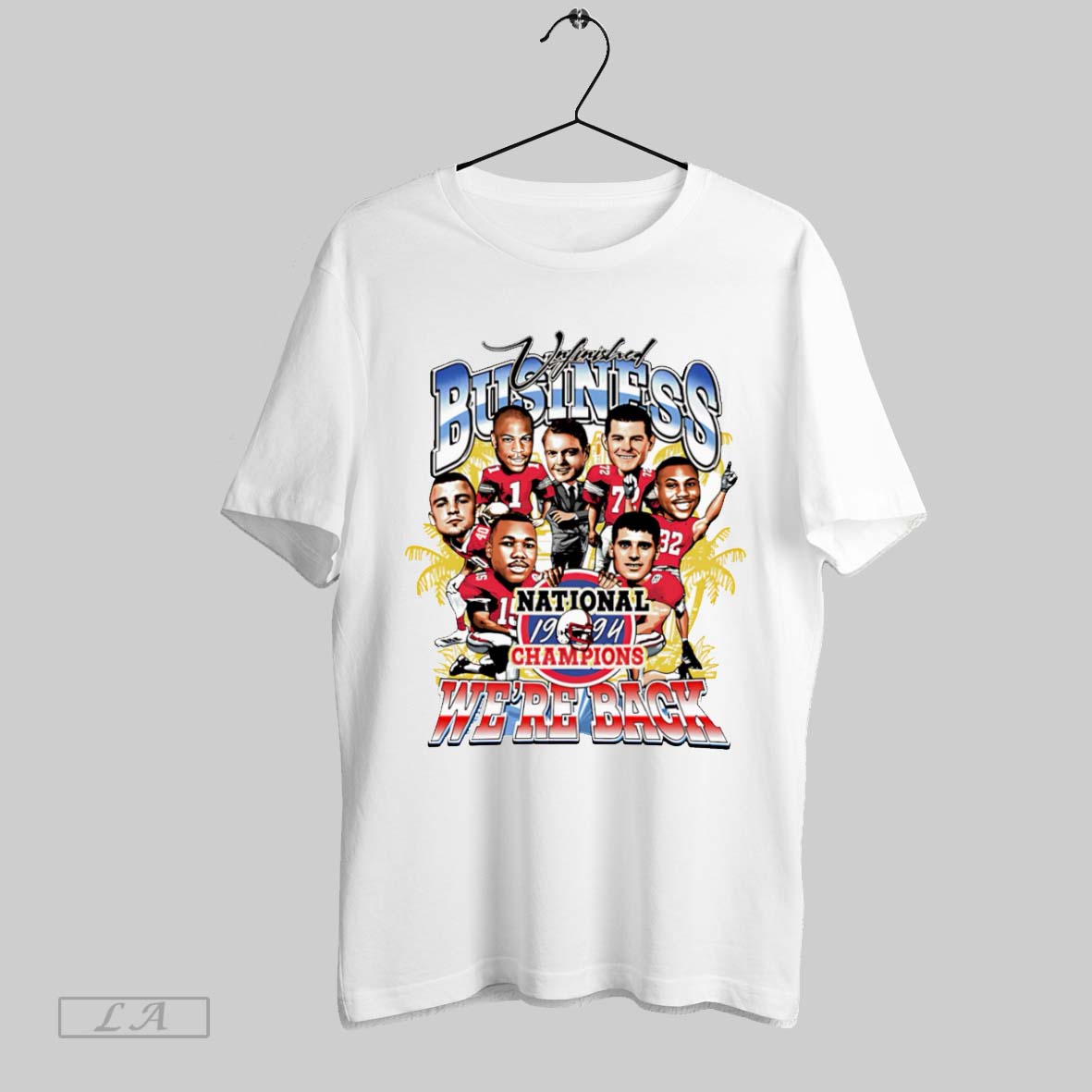 Original Unfinished Business Were Back National Champions 1994 Unisex T-shirt, Sweatshirt, Hoodie, Long Sleeve Tee - T-Shirt, Sweatshirt, Hoodie