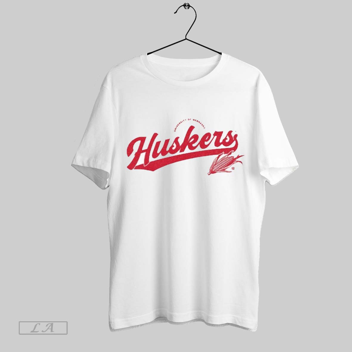 Original University Of Nebraska Huskers Script Logo Heavyweight Unisex T-shirt, Sweatshirt, Hoodie, Long Sleeve Tee - T-Shirt, Sweatshirt, Hoodie